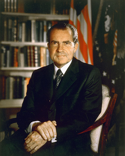 President Richard Nixon Closed the Gold Standard 45 years ago in 1971