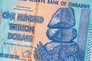 100 trillion Zimbabwean Dollars